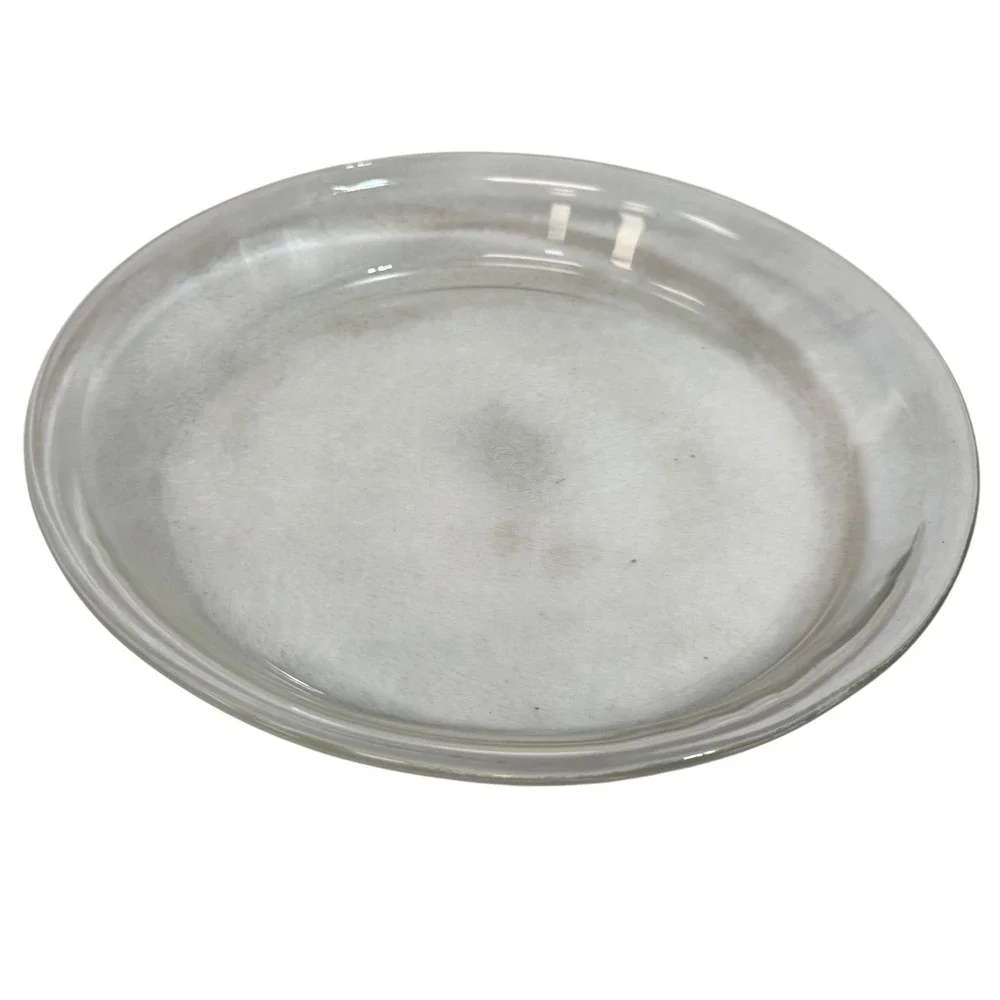 Vintage Pyrex Glass Pie Plate 9‎ Inch Clear Ovenware Baking Dish